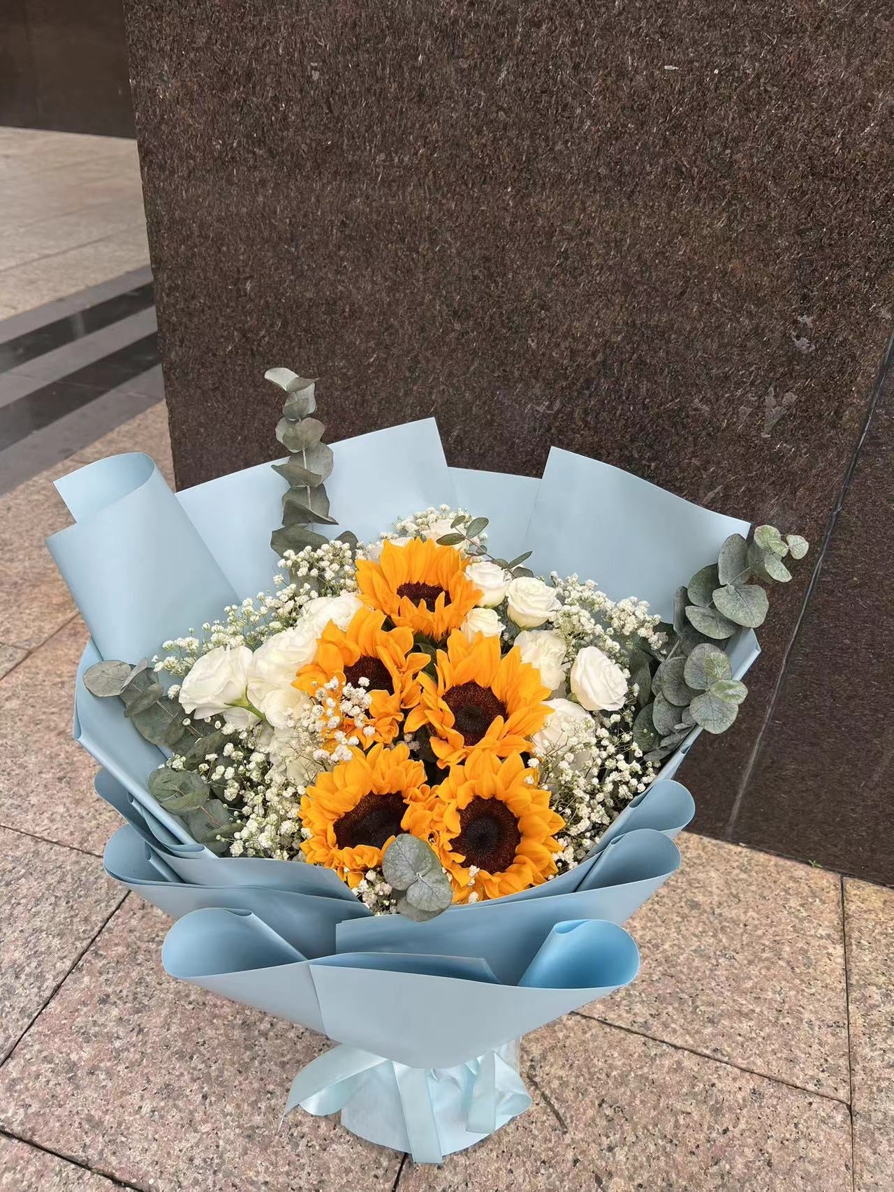 Graduation Bouquet 畢業鮮花 太陽花 向日葵花束