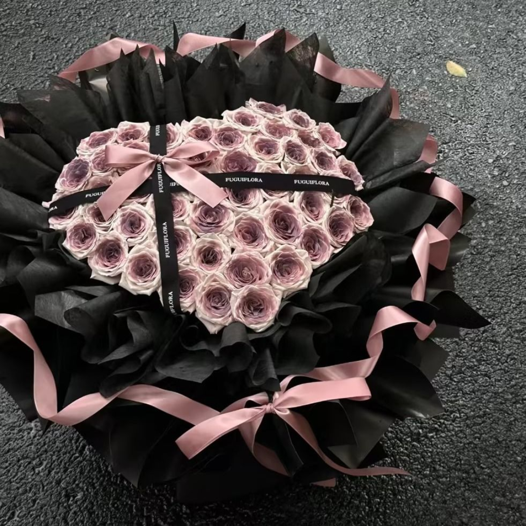 烏梅子醬玫瑰鮮花 香港鮮花即日配送 33/52/99枝