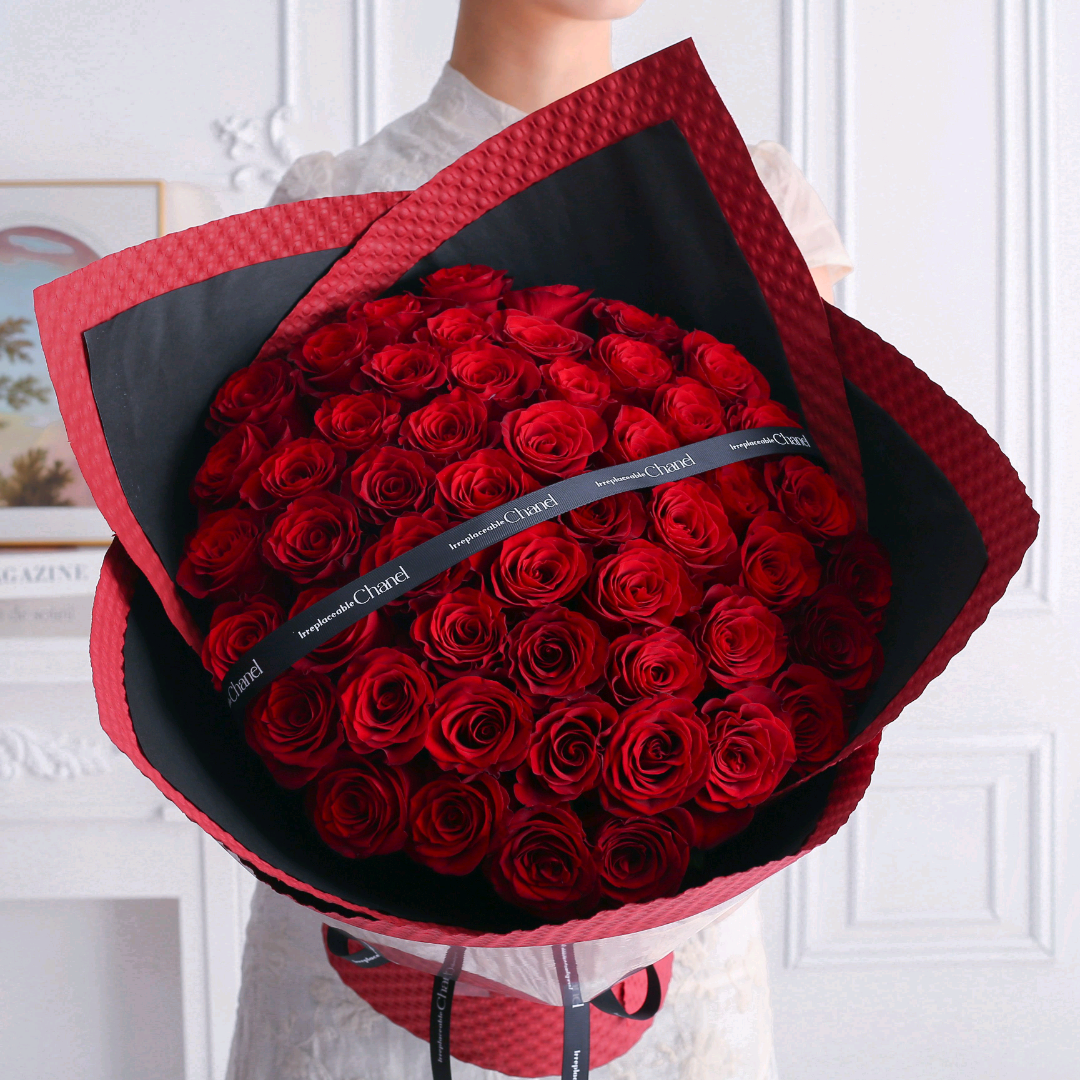 香港花店| 紅玫瑰鮮花 Red Roses 33/52/99sitems