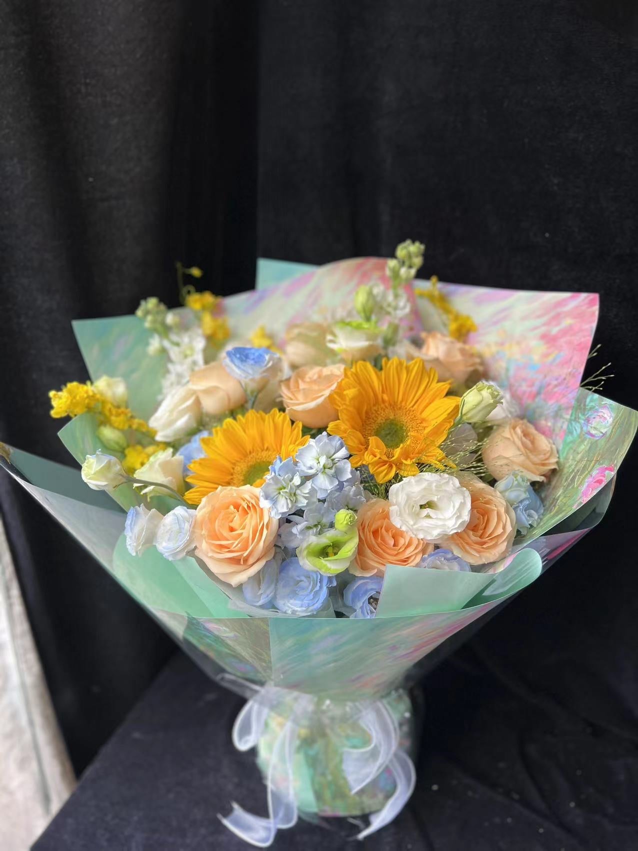 Graduation bouquet for girls 畢業花束 太陽花 向日葵