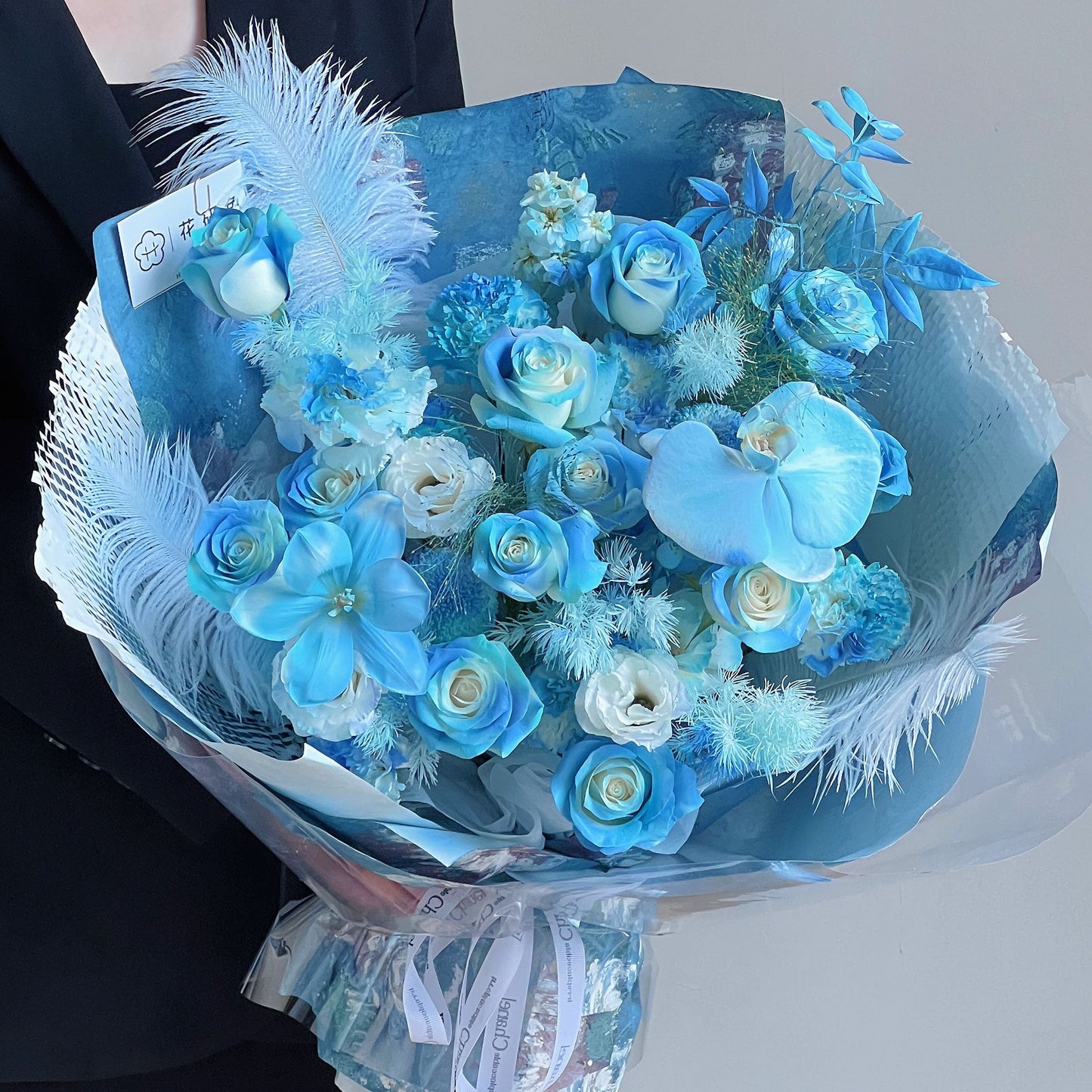 Blue Roses Real Flower S91