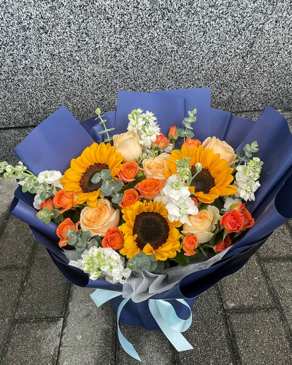 向日葵混搭花束香港鮮花即日系列