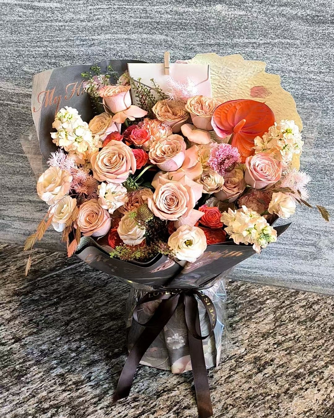 Cappuccino Bouquet 卡布奇諾復古花束