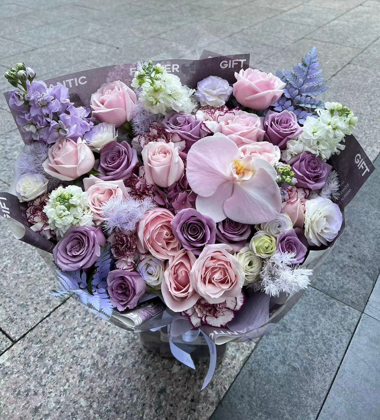 Purple Rose Bouquet紫玫瑰花束 P32