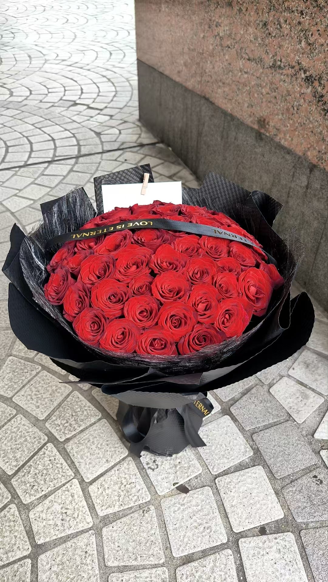 52 Red Roses Bouquet 52朵紅玫瑰花束