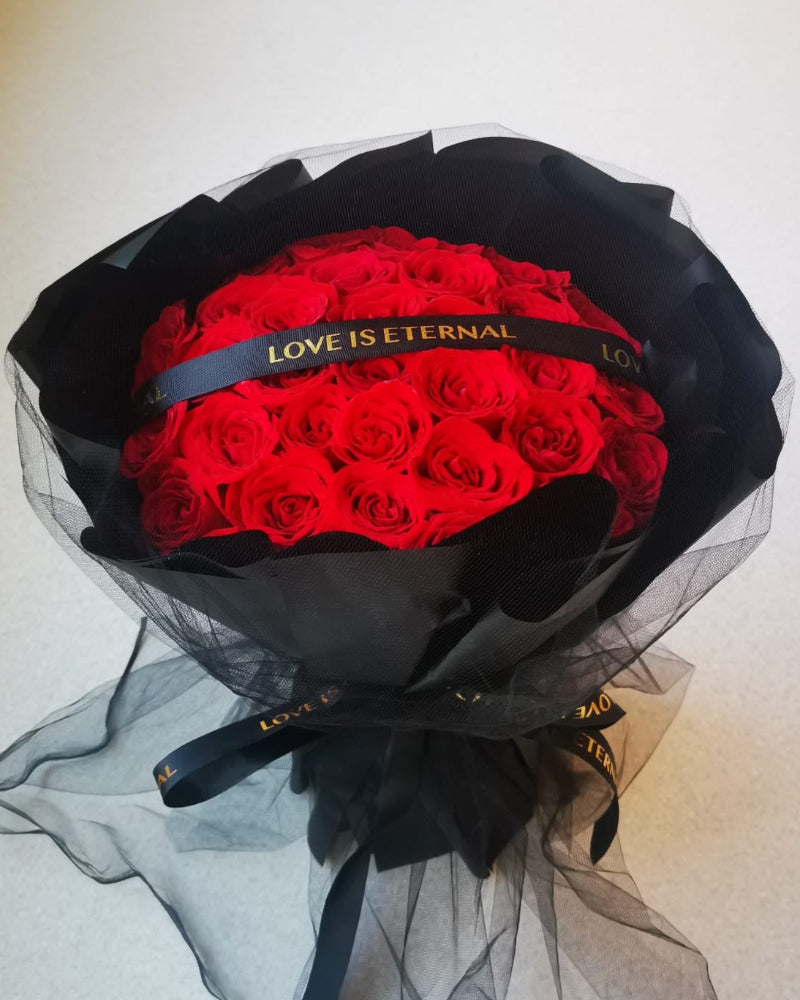 Bouquet of 33 red roses 33朵紅玫瑰鮮花