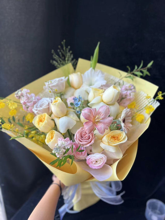 Yellow Rose Bouquet 黃玫瑰花束