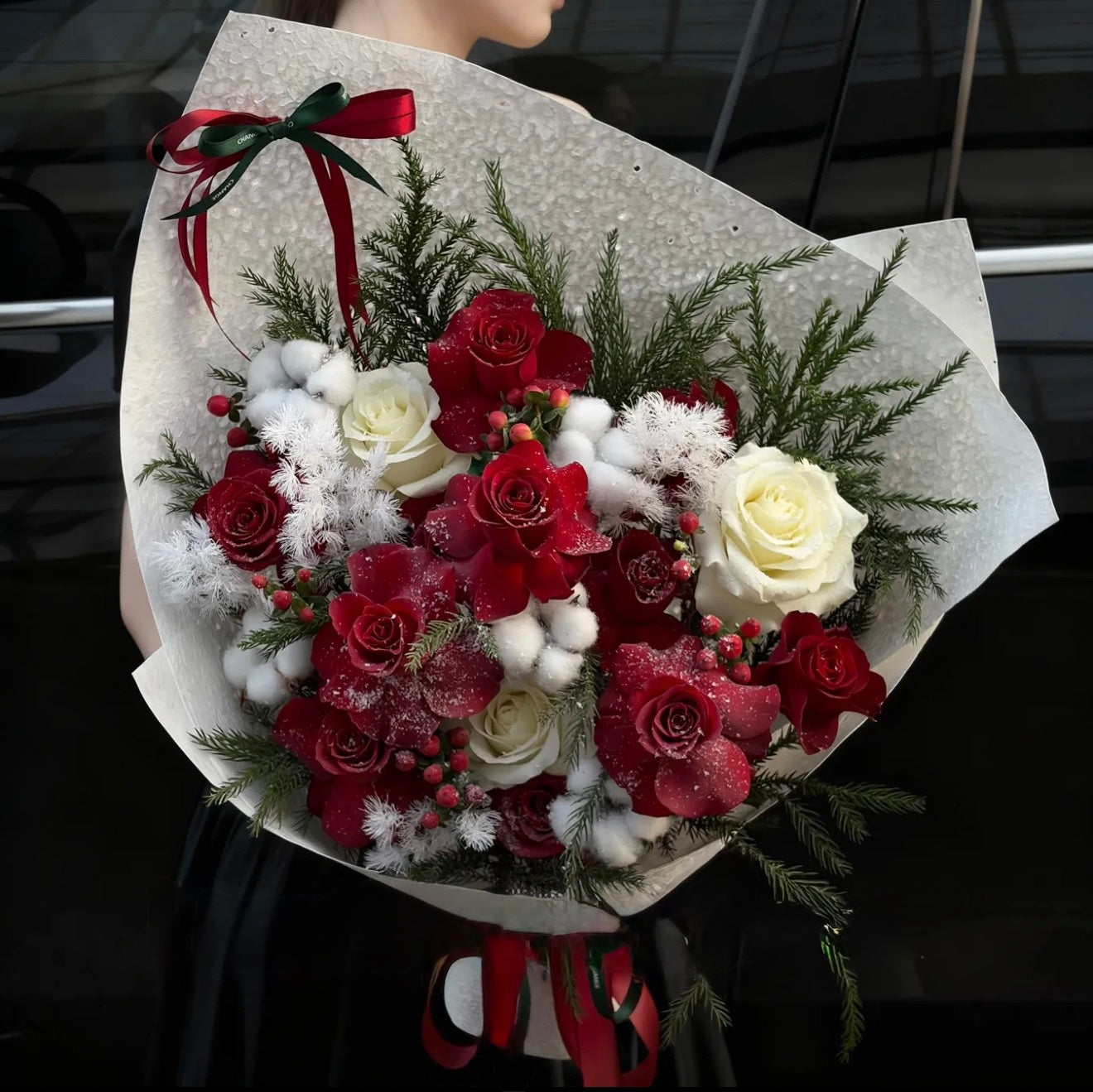 香港花店|Christmas and New Year flowers聖誕新年鮮花 s5 即日送貨