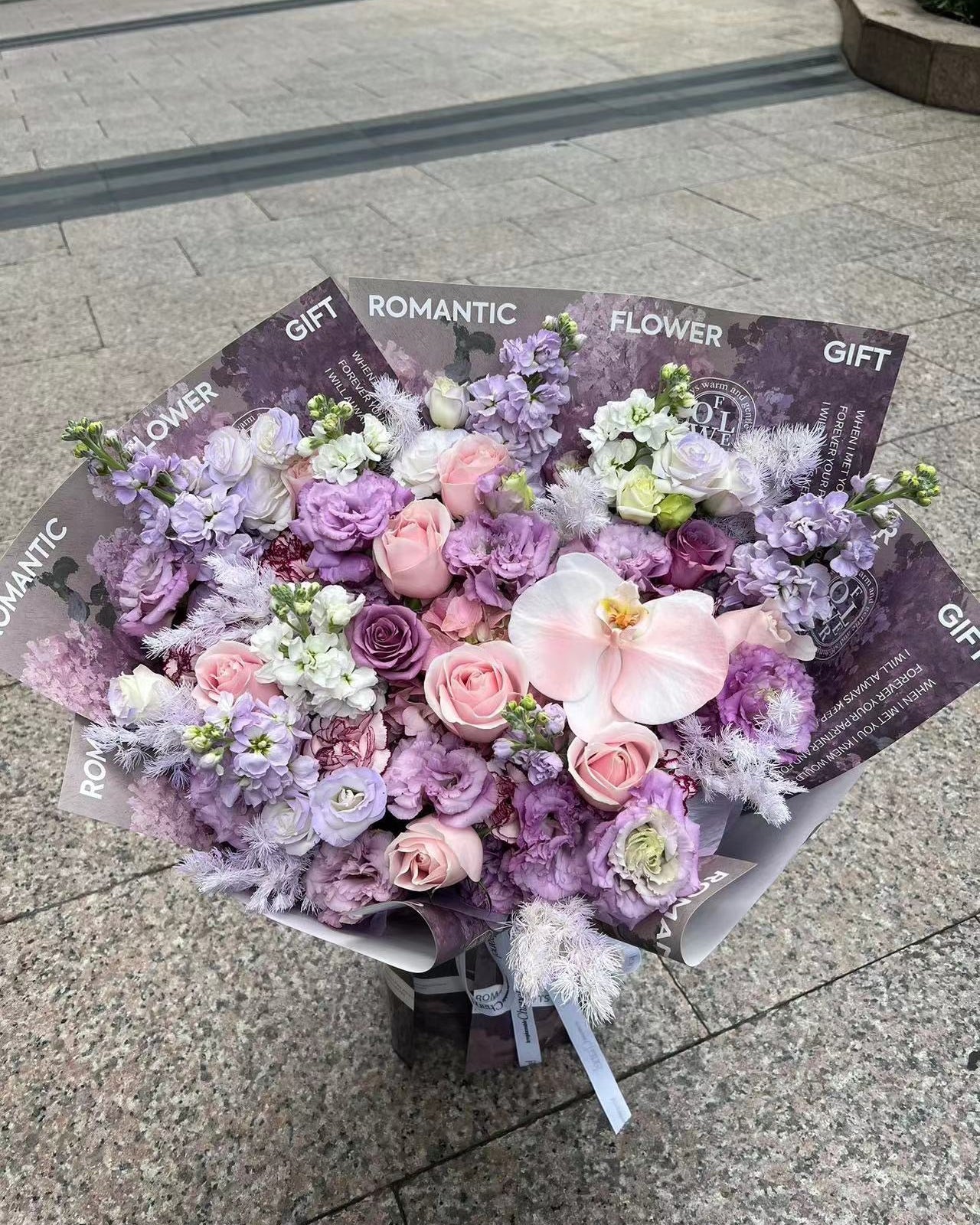 Purple Rose Bouquet紫玫瑰花束 P32