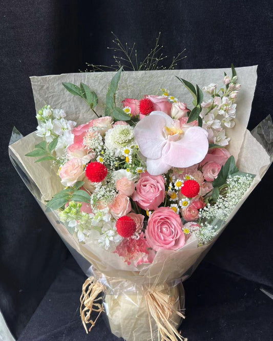 Red Rose Bouquet 紅茶玫瑰鮮花