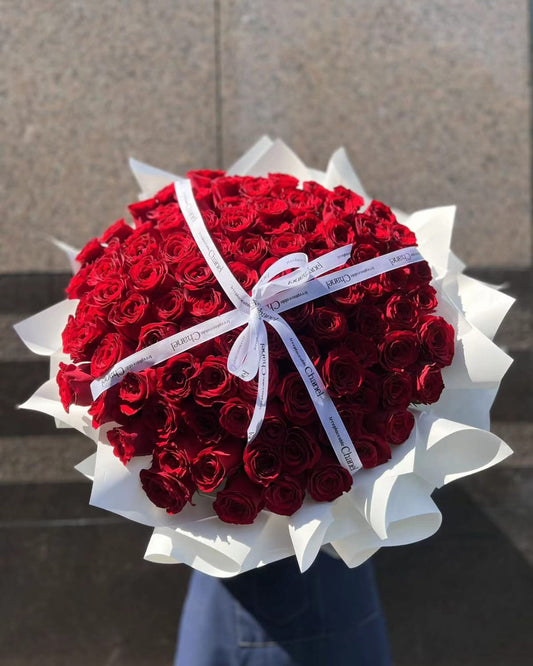 Wedding Proposal Flowers 99 Roses 99朵紅玫瑰花束