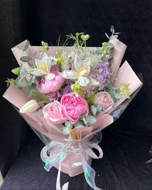Peony Bouquet 鬱金香芍藥花束