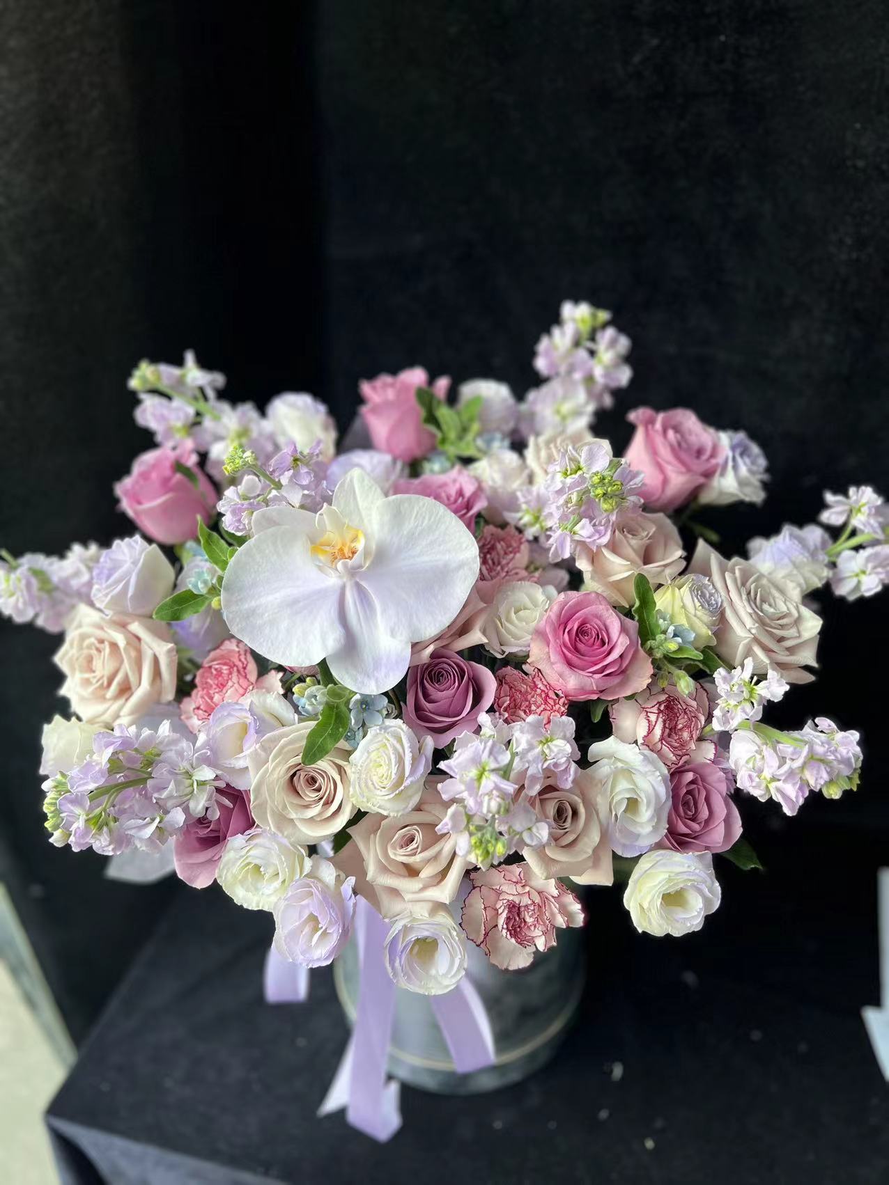 Purple Flower Box紫色花桶 花盒