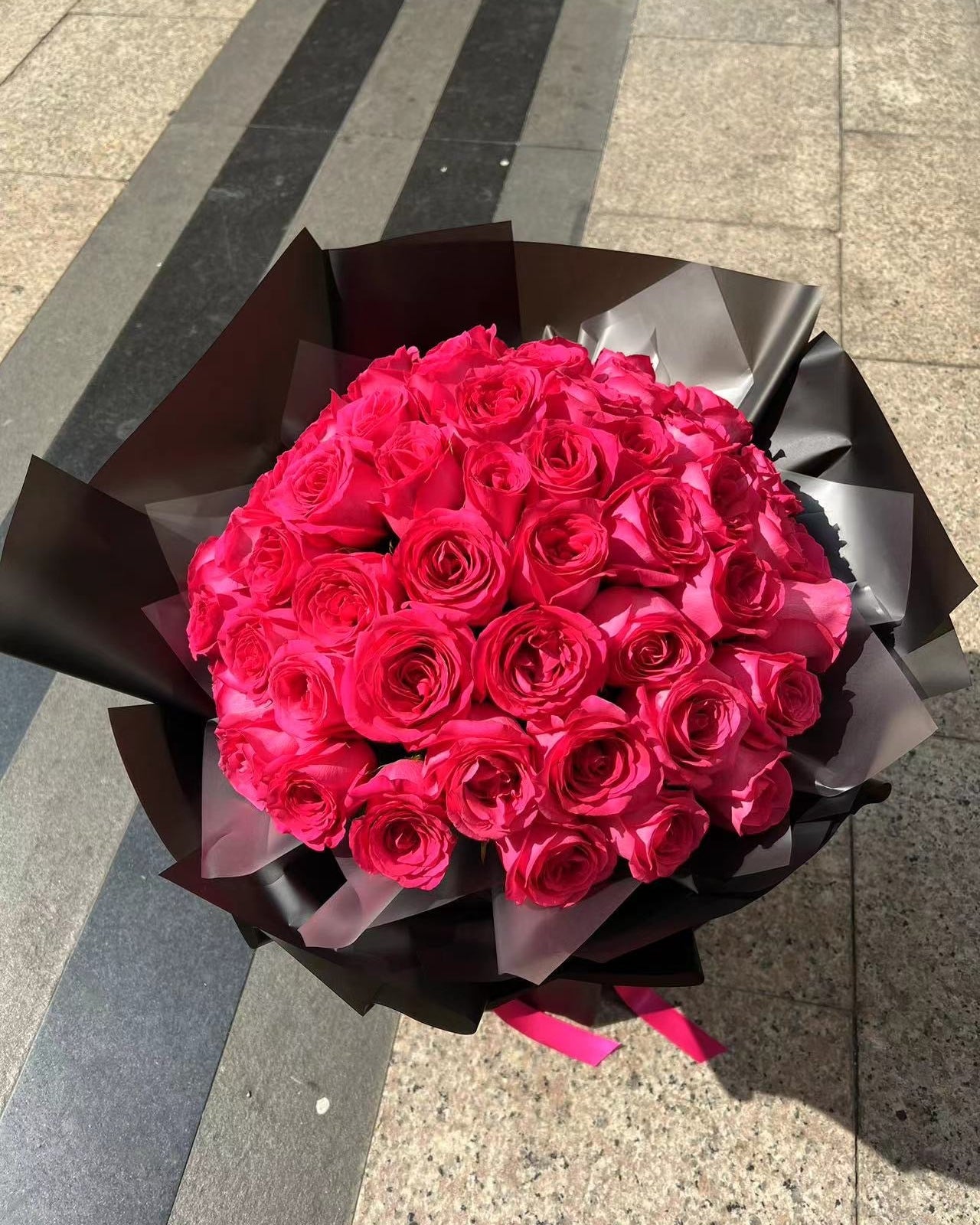 52 Freud Roses Bouquet 52朵弗洛伊德玫瑰鮮花