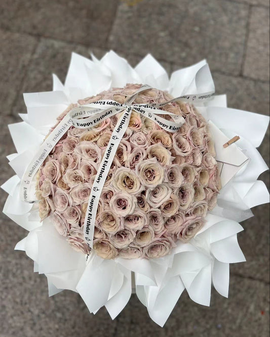 99 Stems Manta Rose Bouquet 99枝曼塔玫瑰花束